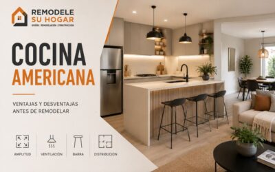 Cocina americana: ventajas, desventajas y cuándo conviene hacerla