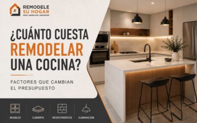 ¿Cuánto cuesta remodelar una cocina en Santiago? Factores que cambian el presupuesto
